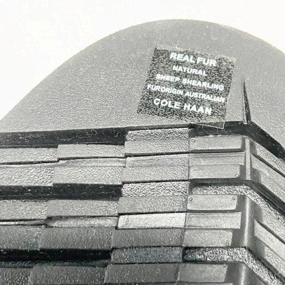 NWT Cole Haan Zerogrand Explore Shearling Waterproof Upstate Hiker Boot size 9.5 - Picture 12 of 13